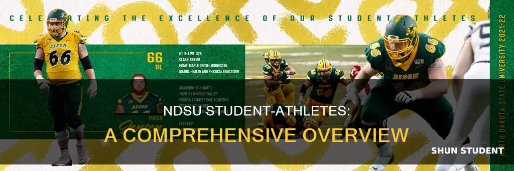 how many students athletes at north dokota state university