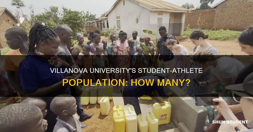 how many students athletes at villanova university