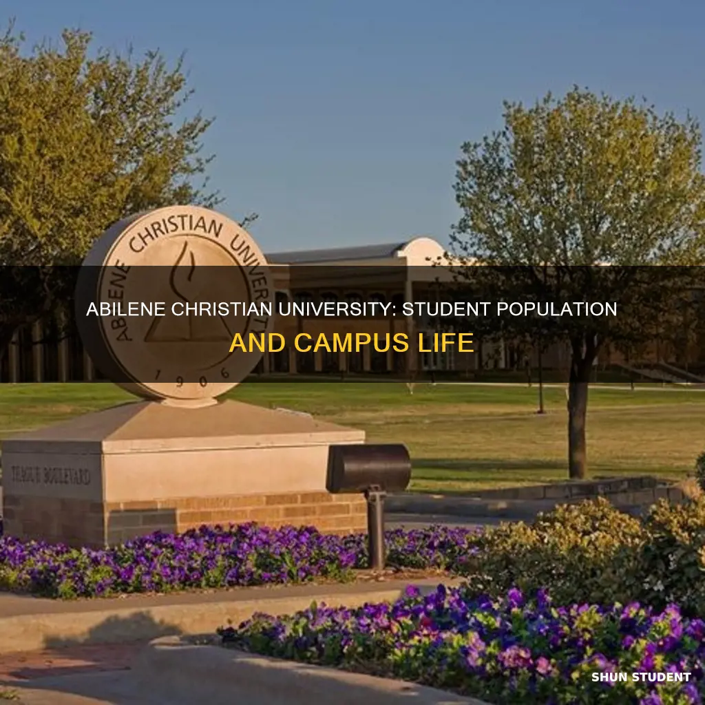how many students attend abilene christian university