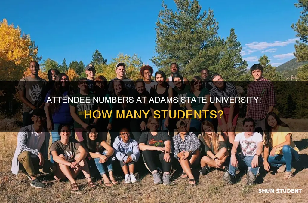 how many students attend adams state university