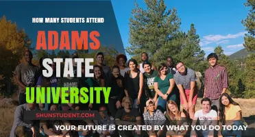Attendee Numbers at Adams State University