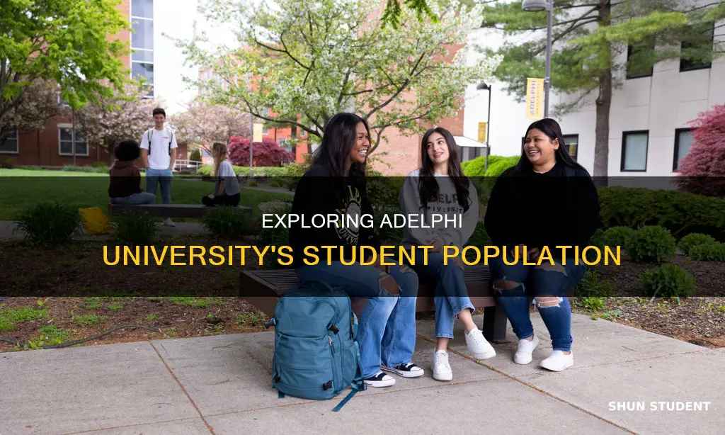how many students attend adelphi university