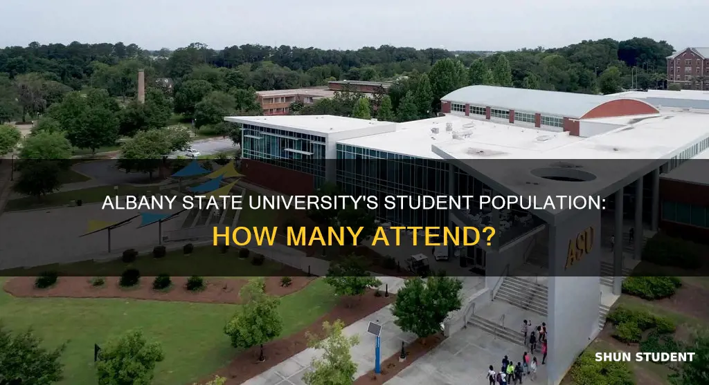 how many students attend albany state university