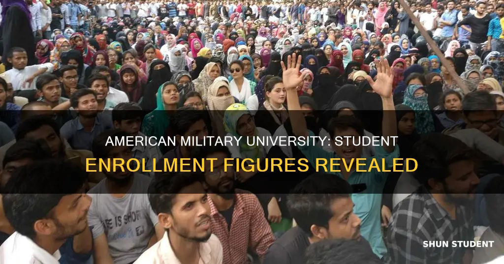 how many students attend american military university