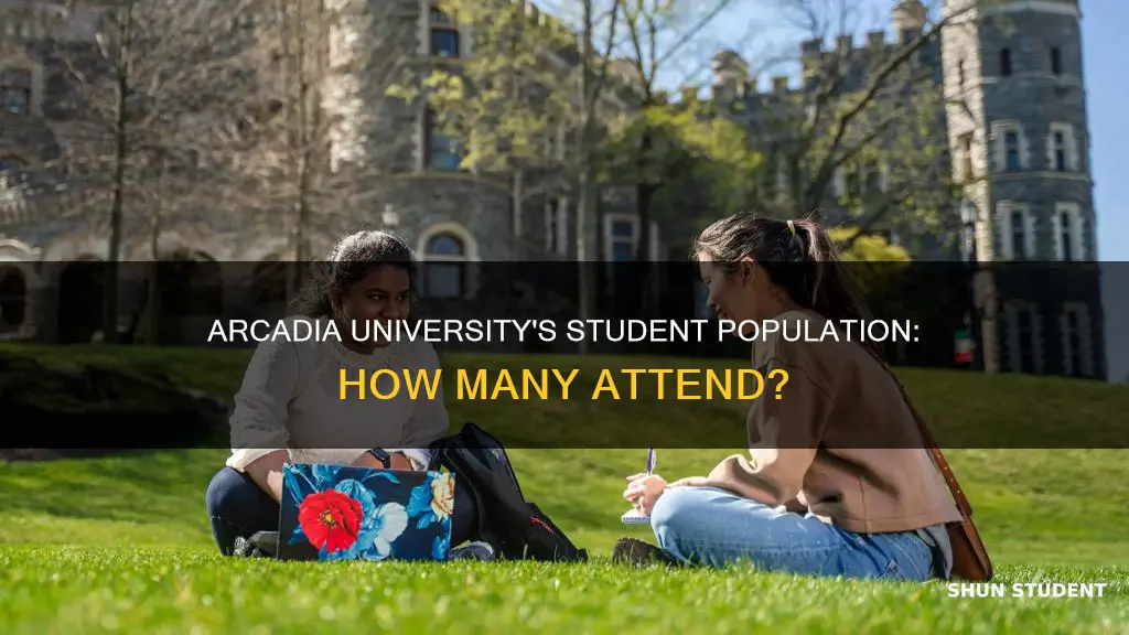 how many students attend arcadia university