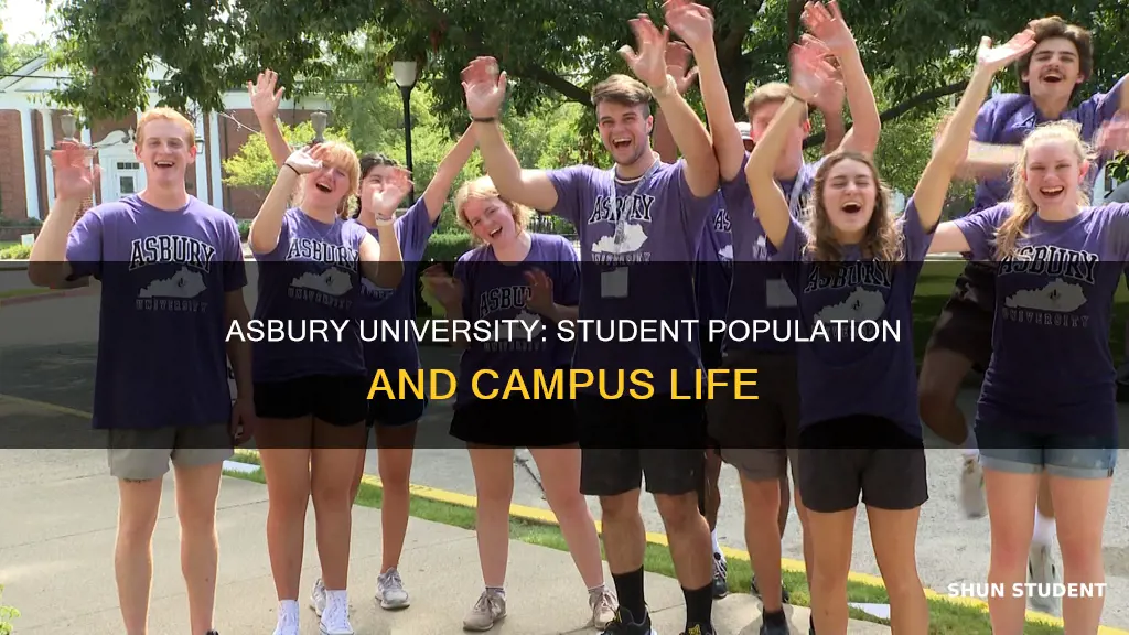 how many students attend asbury university