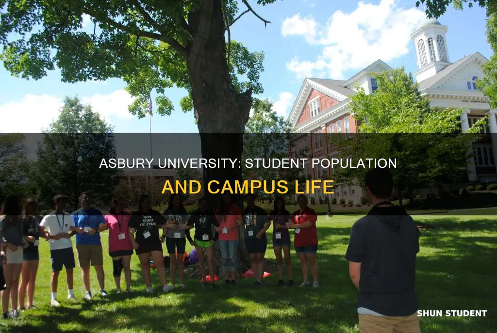 how many students attend asbury university