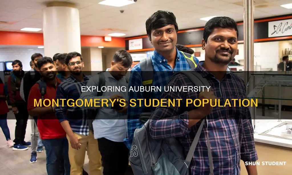 how many students attend auburn university montgomery