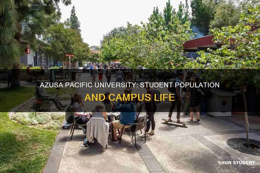 how many students attend azusa pacific university