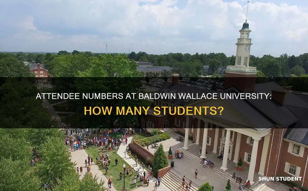 how many students attend baldwin wallace university