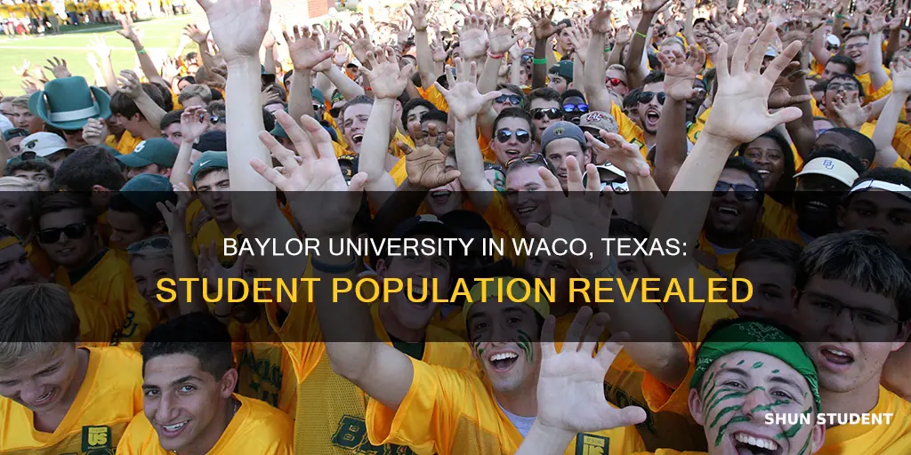 how many students attend baylor university in waco texas