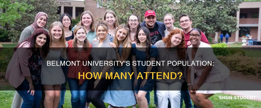 how many students attend belmont university