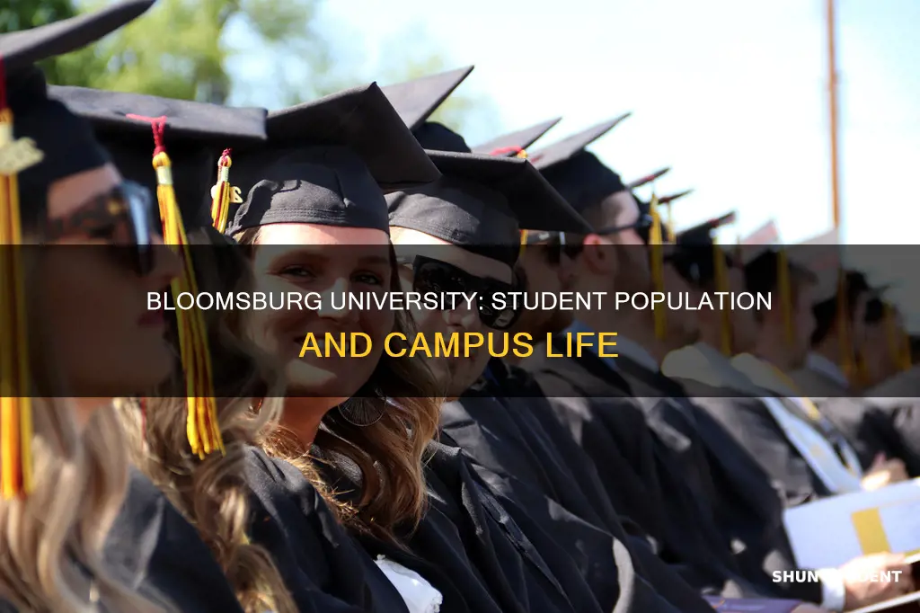 how many students attend bloomsburg university