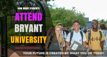 Attendee Numbers at Bryant University