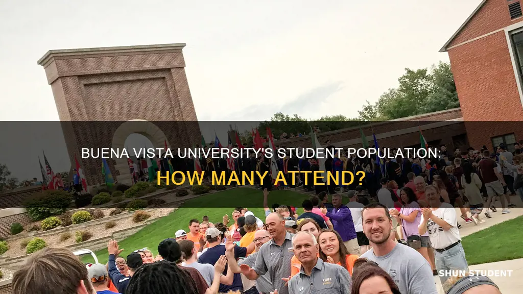 how many students attend buena vista university