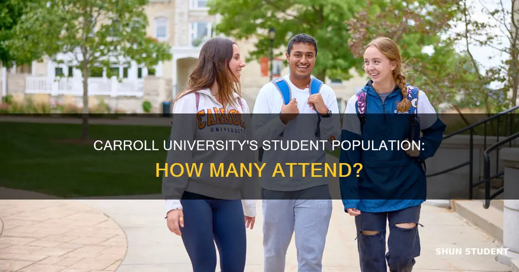 how many students attend carroll university