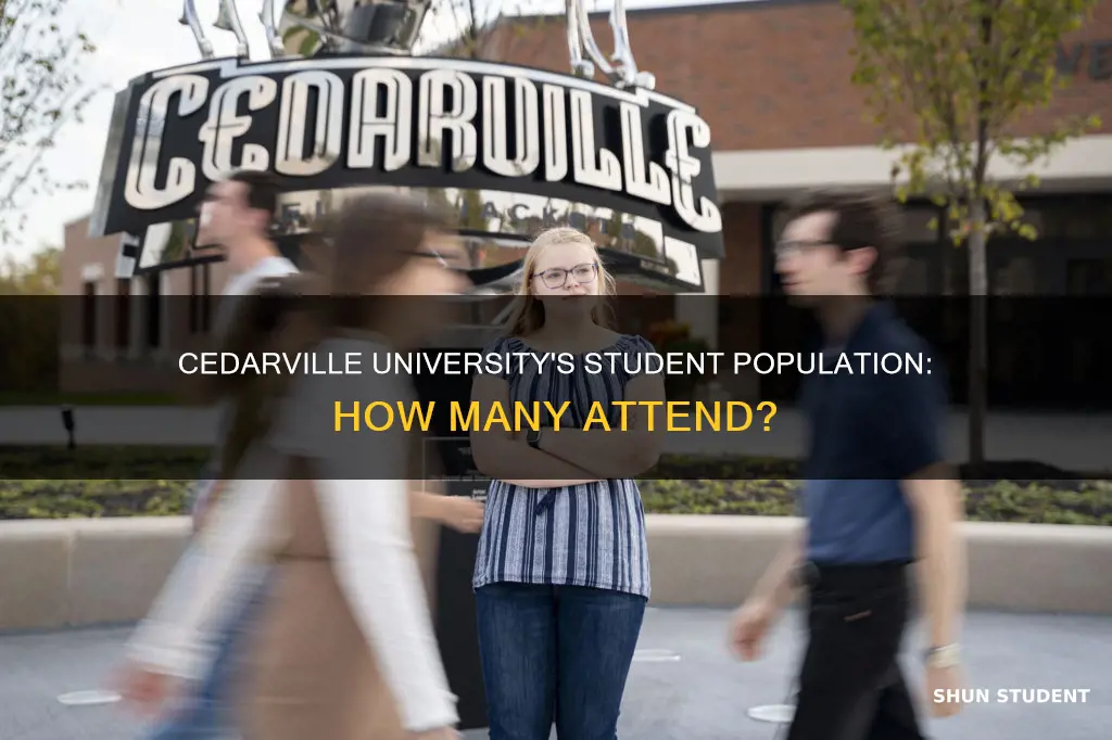 how many students attend cedarville university