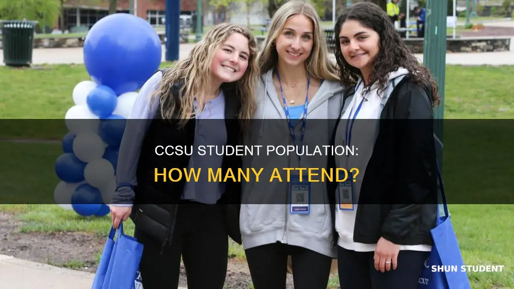 how many students attend central connecticut state university