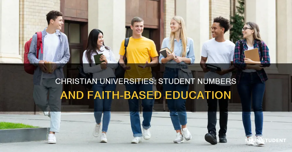 how many students attend chriatian universities