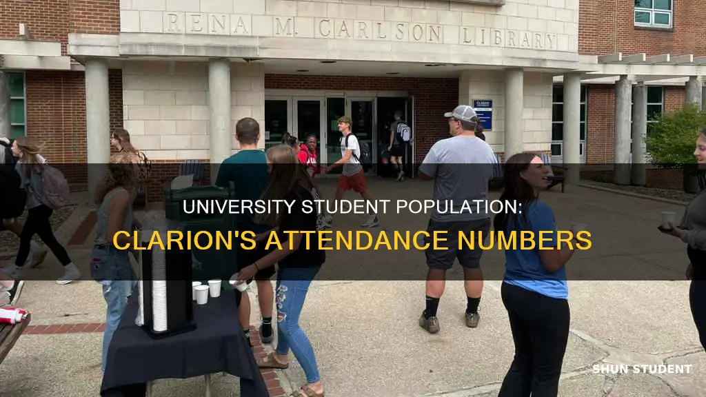 how many students attend clarion university
