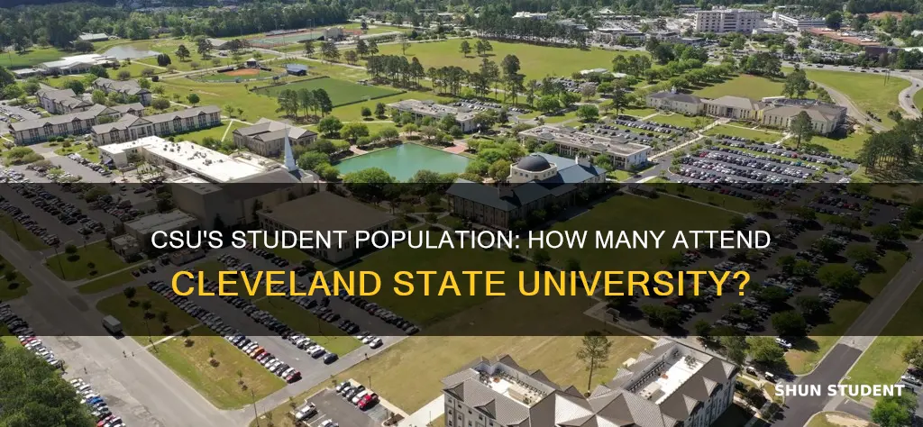 how many students attend cleveland state university