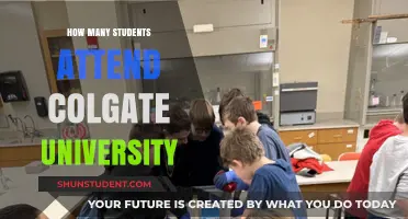 Attendee Figures for Renowned Colgate University
