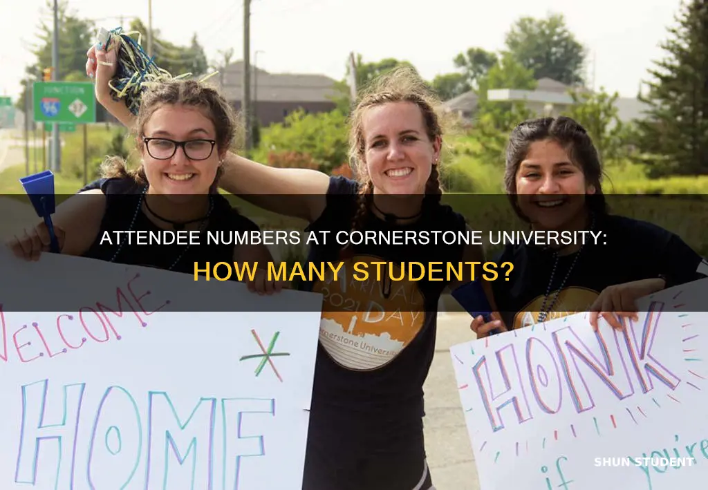 how many students attend cornerstone university