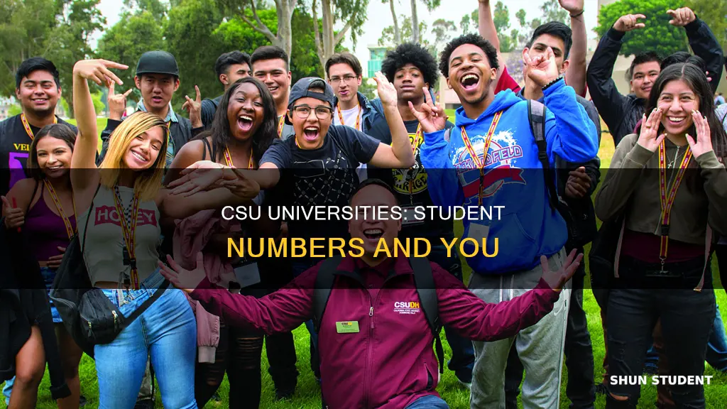 how many students attend csu universities