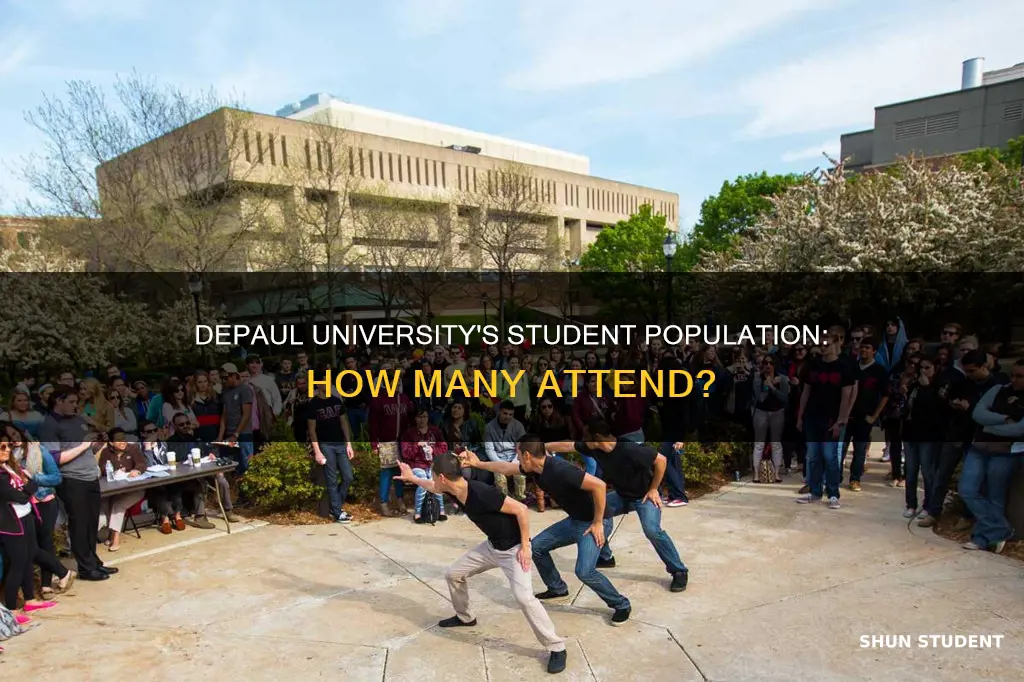 how many students attend depaul university