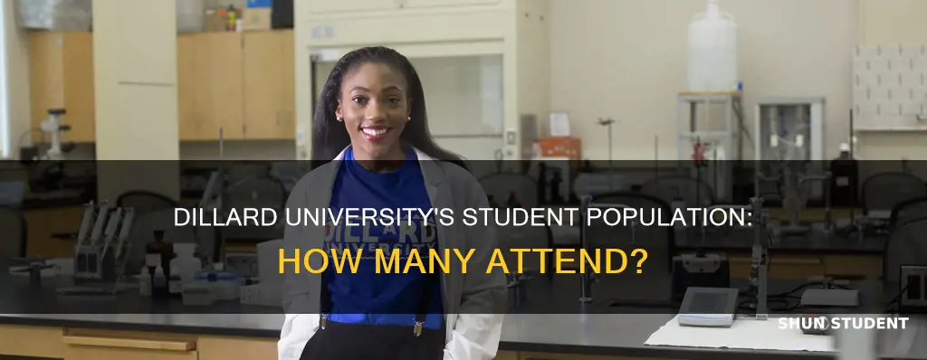 how many students attend dillard university