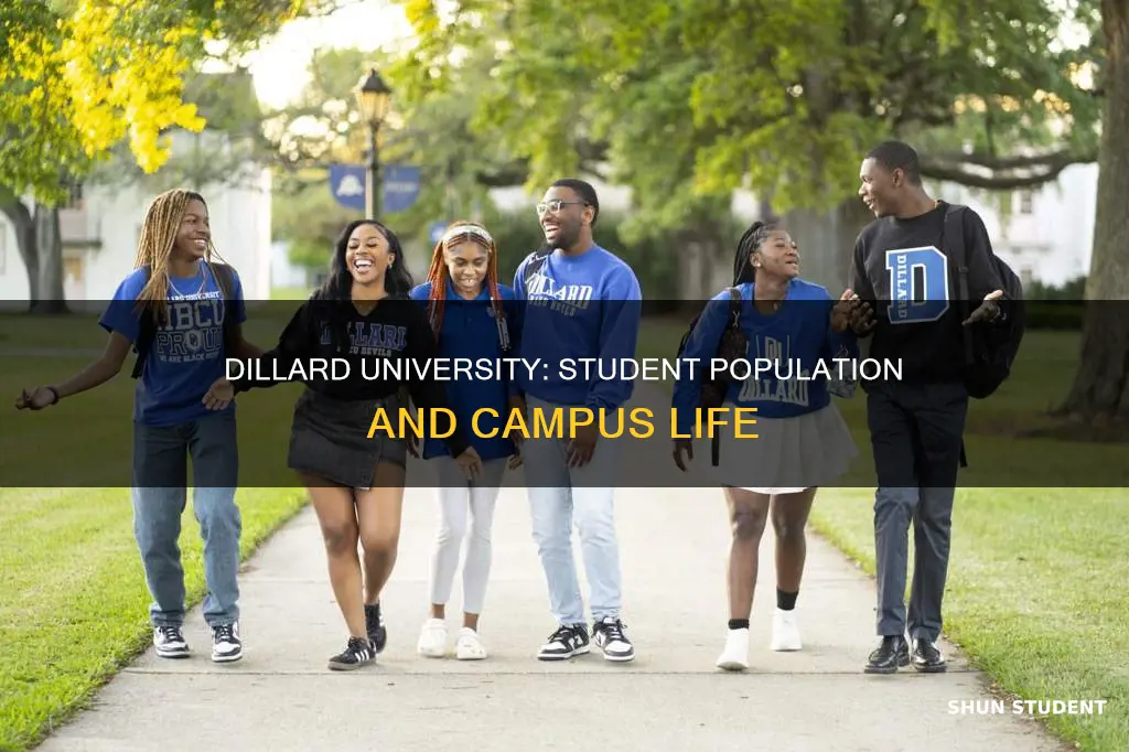 how many students attend dillard university