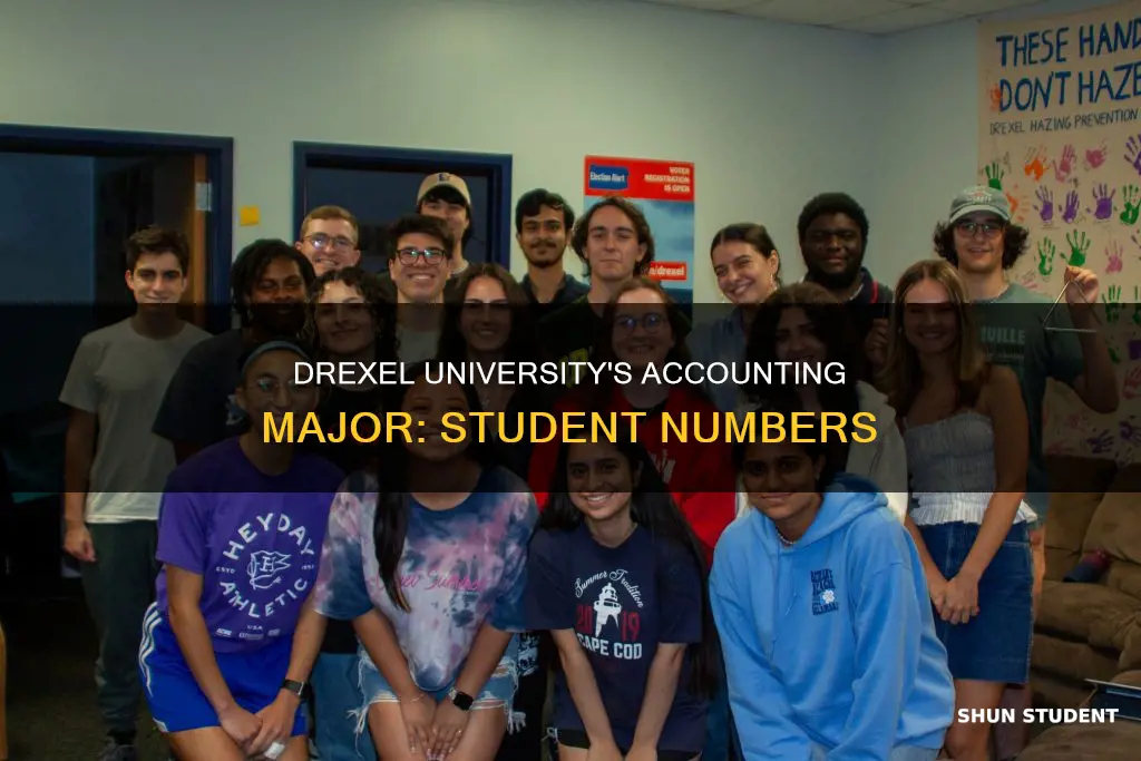 how many students attend drexel university accounting major