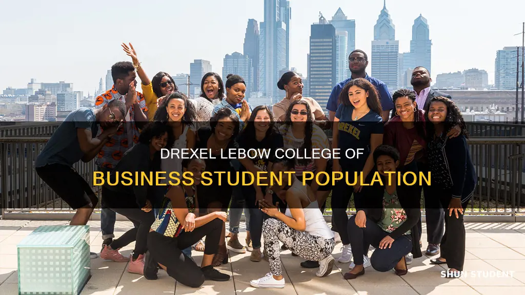 how many students attend drexel university lebow college of business