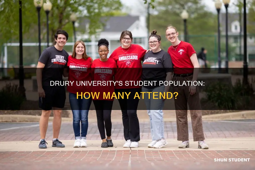 how many students attend drury university