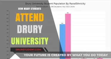 Attendee Numbers at Drury University: A Snapshot