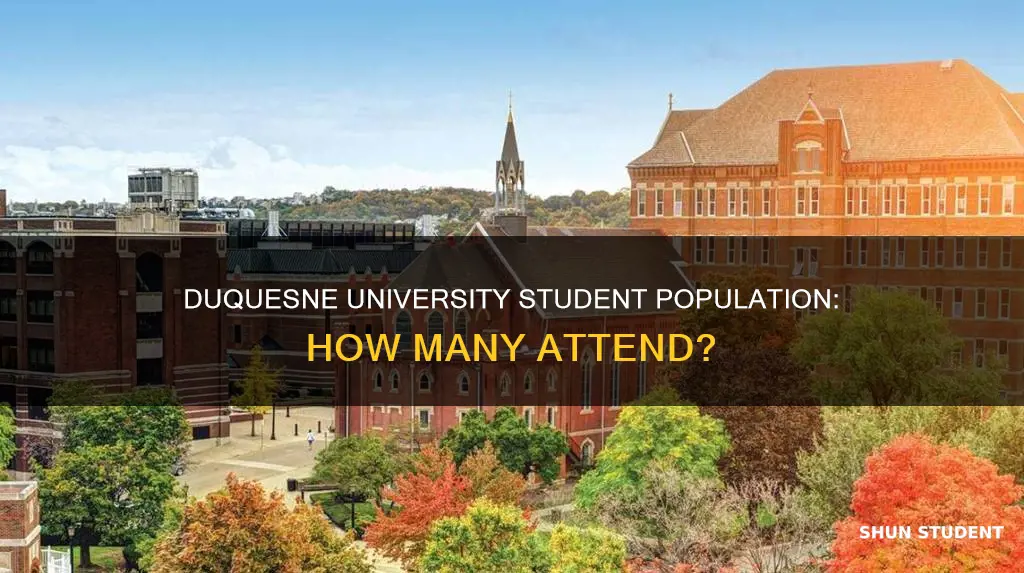 how many students attend duquesne university