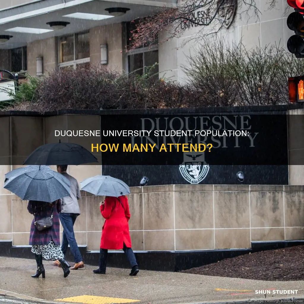 how many students attend duquesne university
