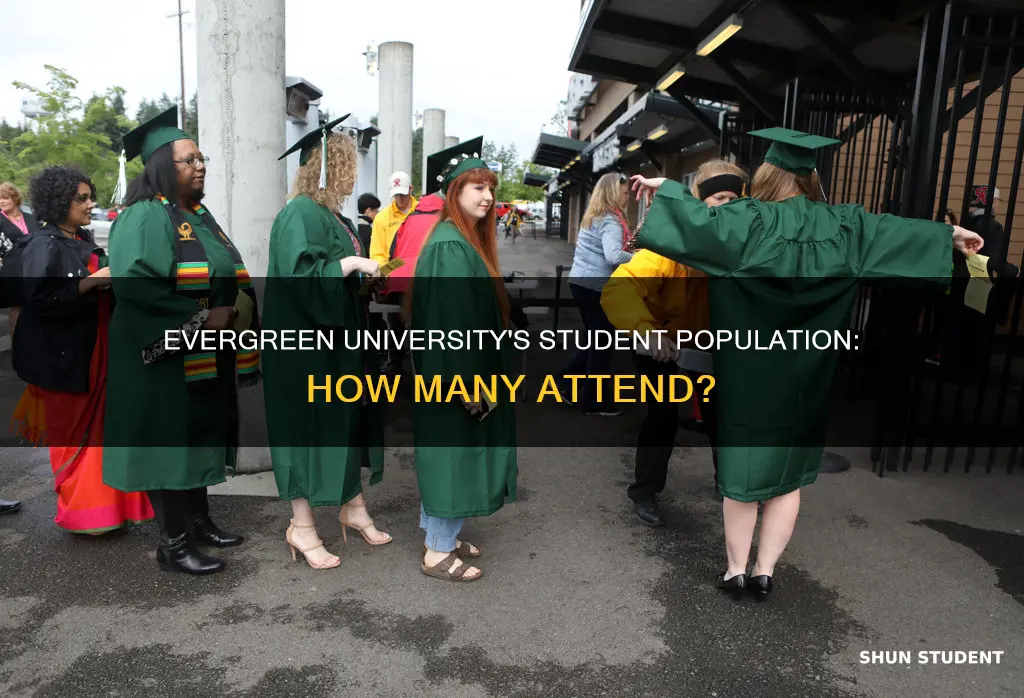 how many students attend evergreen university