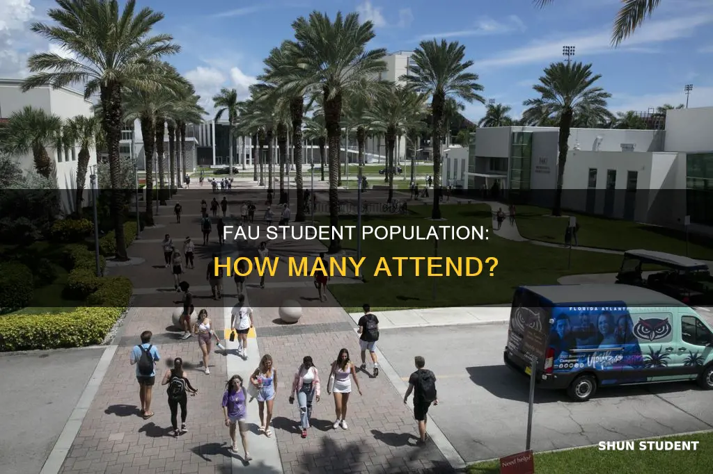how many students attend florida atlantic university