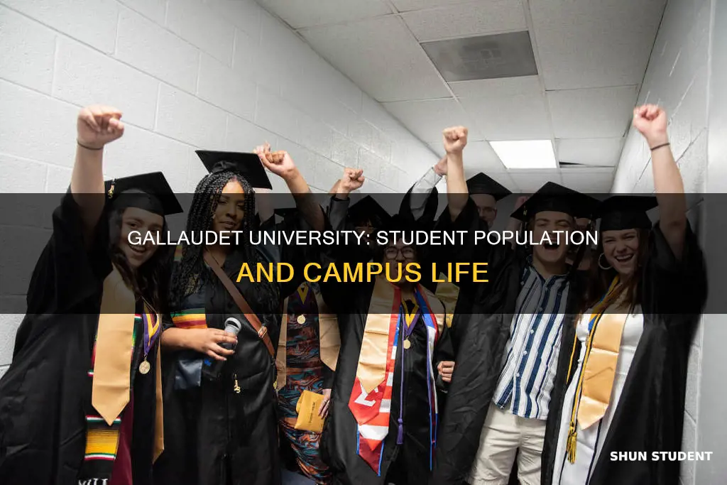 how many students attend gallaudet university