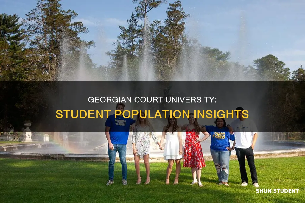 how many students attend georgian court university