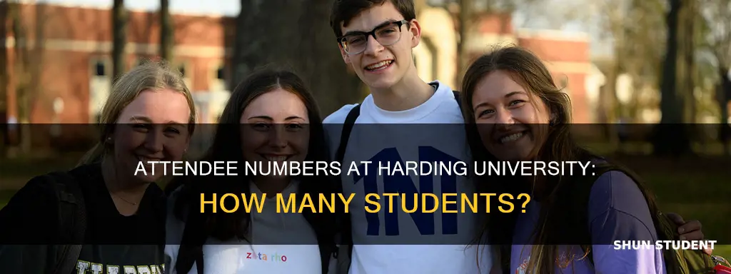 how many students attend harding university