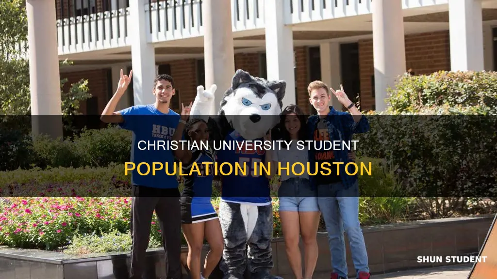 how many students attend houston christian university