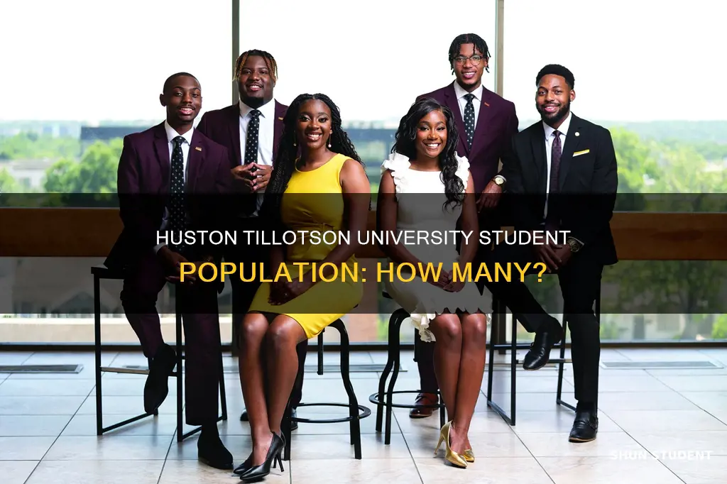 how many students attend huston tillotson university