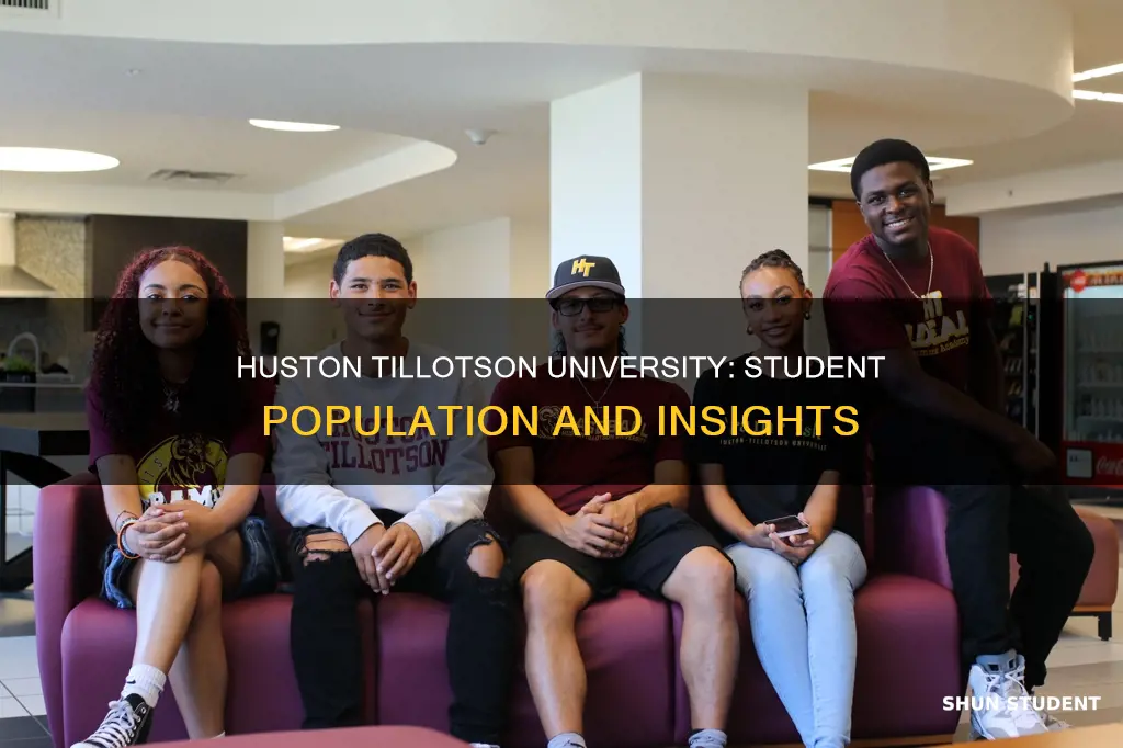 how many students attend huston tillotson university