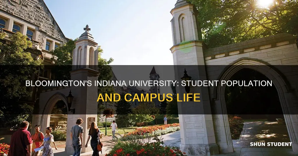 how many students attend indiana university in bloomington indiana