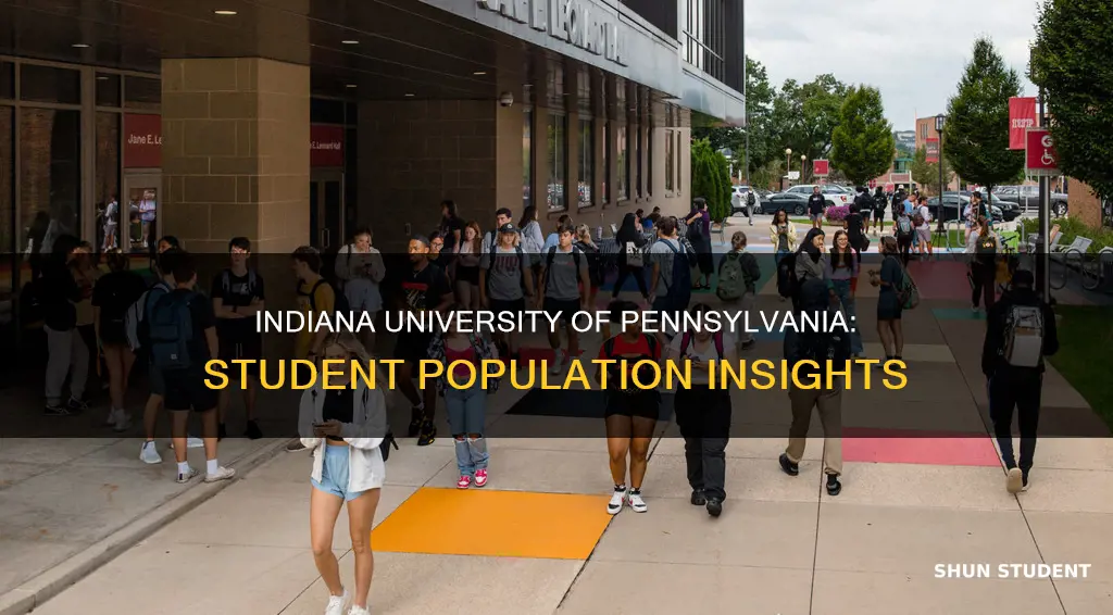 how many students attend indiana university of pennsylvania