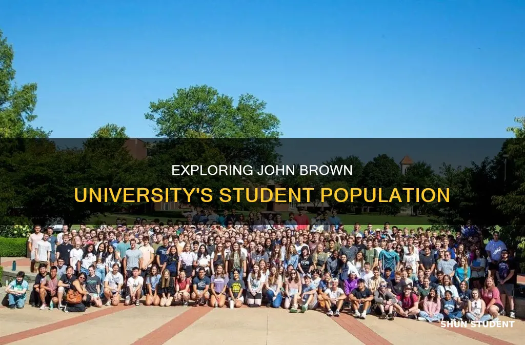 how many students attend john brown university