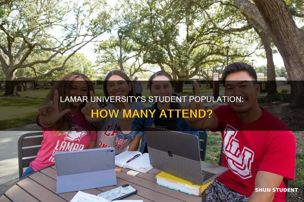 how many students attend lamar university
