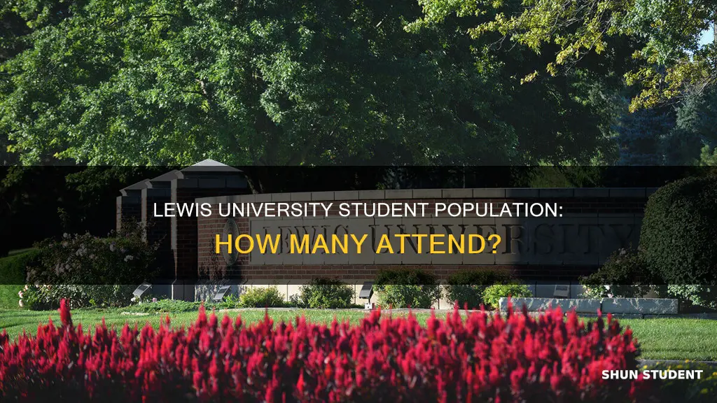 how many students attend lewis university